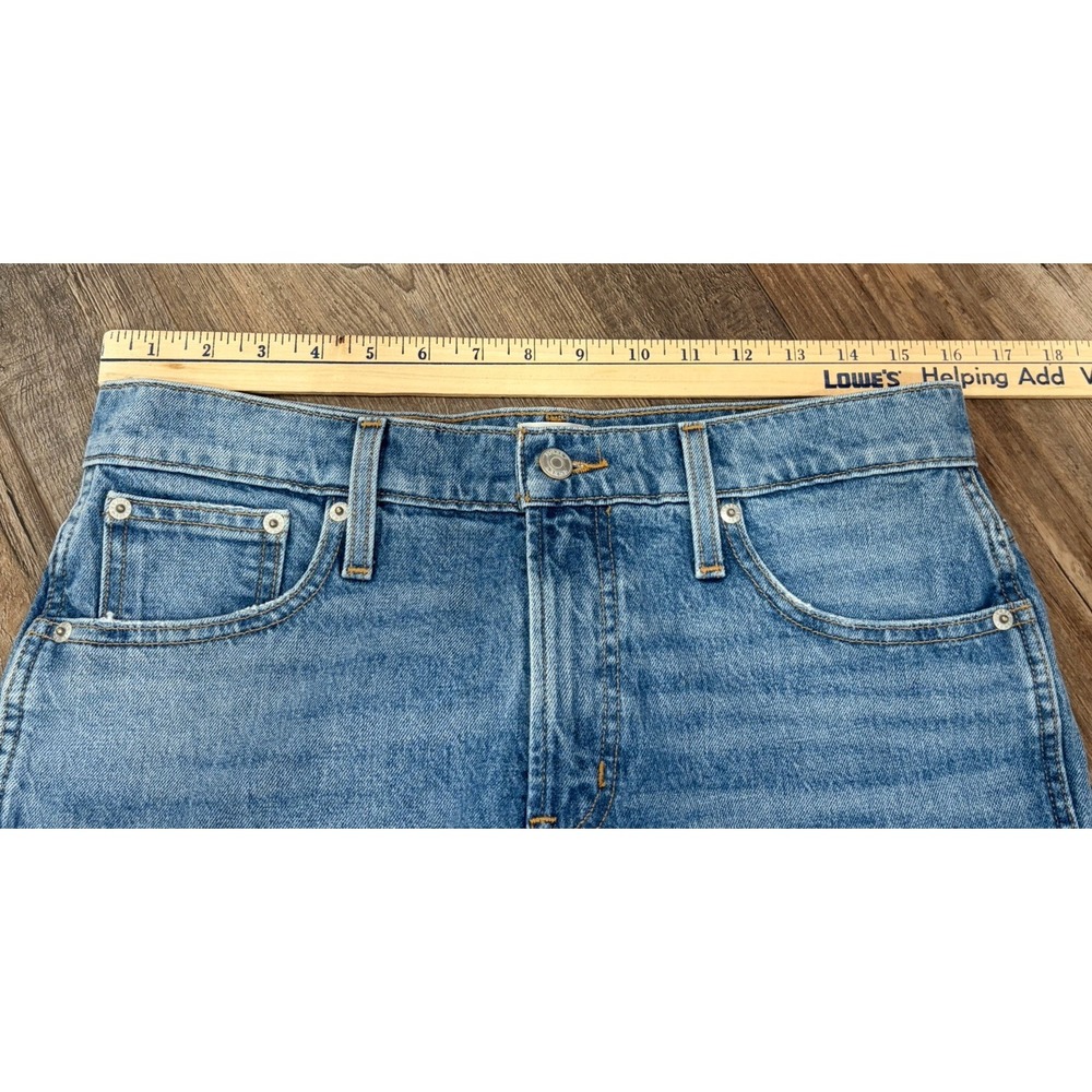 J‎ Crew Womens 9" Vintage Straight Demin Jeans Size 29 Tall Blue Medium Wash - Picture 6 of 8
